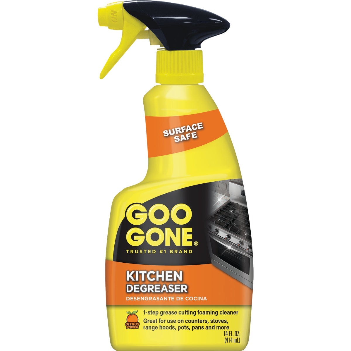 Goo Gone 14 Oz. Foam Citrus Kitchen Cleaner
