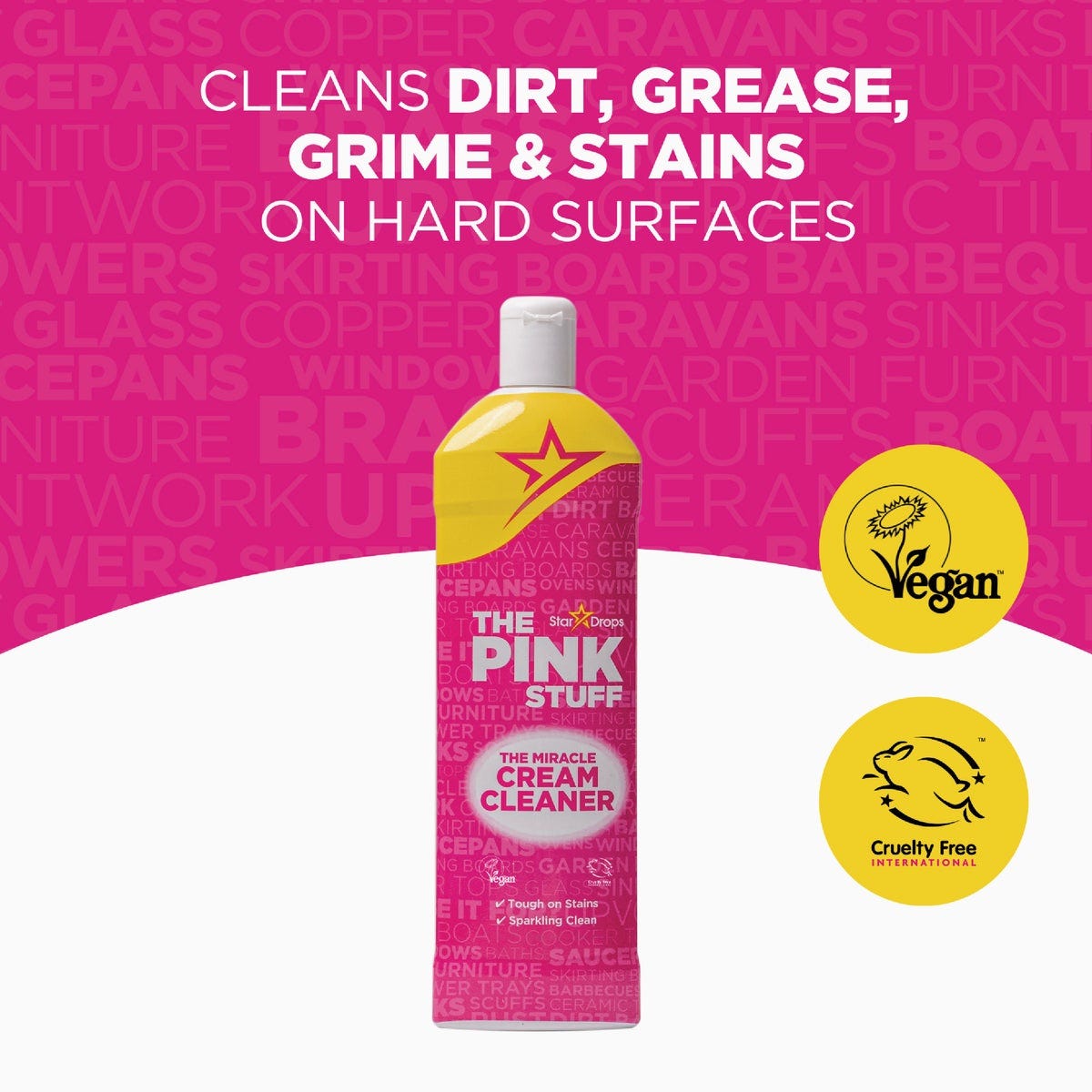 The Pink Stuff 16.9 Oz. Miracle All Purpose Cream Cleaner - photo 4 The Pink Stuff 16.9 Oz. Miracle All Purpose Cream Cleaner - photo 4