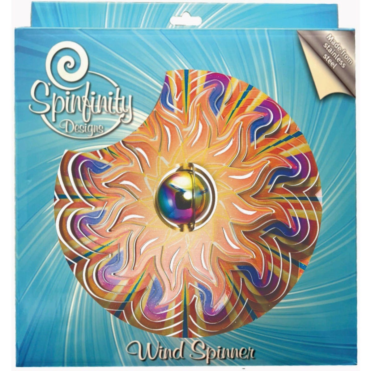 Spinfinity Rings Spinfinity Designs Gazing Sun Wind Spinner | True Value Hardware