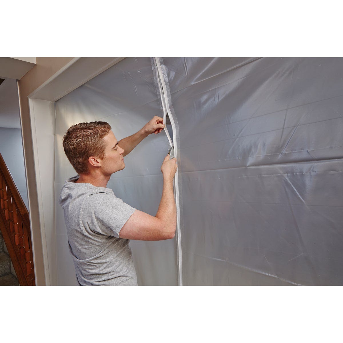 Homax Cinchtite 7 Ft. Tarp Zipper Door - photo 4