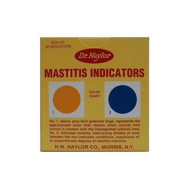Dr. Naylors Mastitis Milk Cowside Test (30-Ct.) Dr. Naylors Mastitis Milk Cowside Test (30-Ct.)