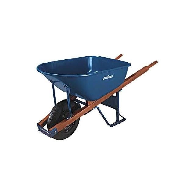 Jackson Heavy-Duty Steel Professional Wheelbarrow Jackson Heavy-Duty Steel Professional Wheelbarrow