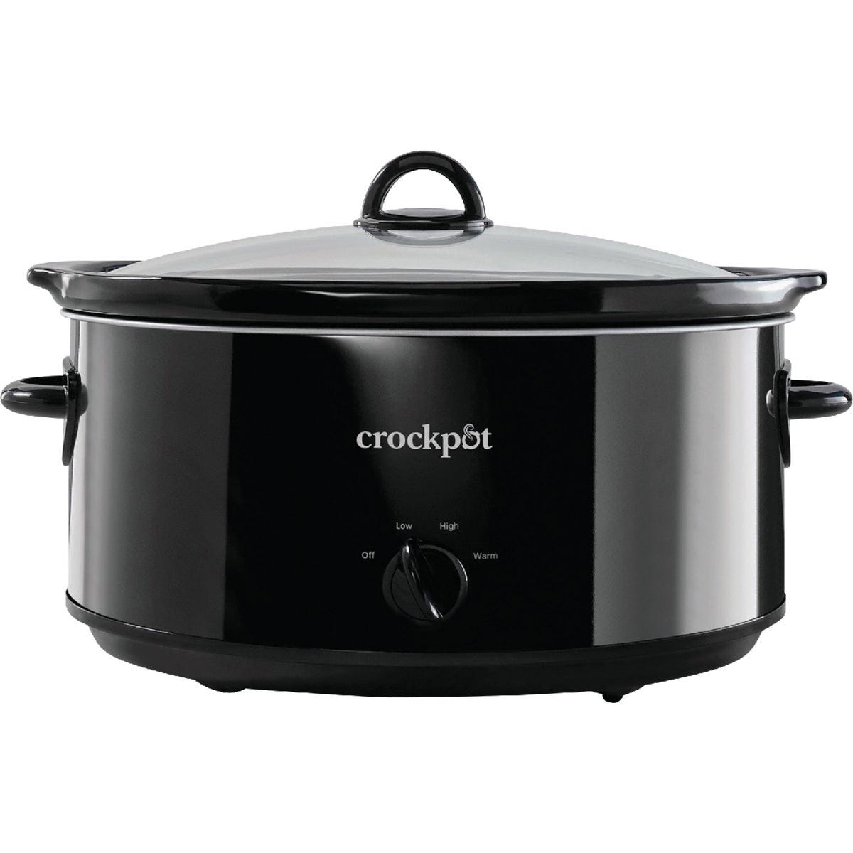 Crock-Pot 8 Qt. Black Manual Slow Cooker Crock-Pot 8 Qt. Black Manual Slow Cooker