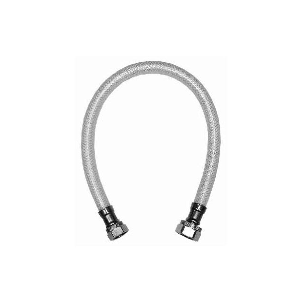 Homewerks Worldwide 1/2 Compression x 1/2 FIP x 20 In. Reinforced Poly Vinyl Faucet Connector