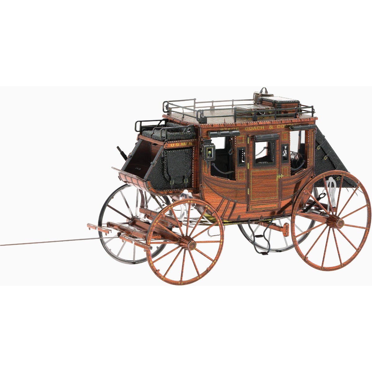 Metal Earth Stagecoach Model- Metal Earth Stagecoach Model-