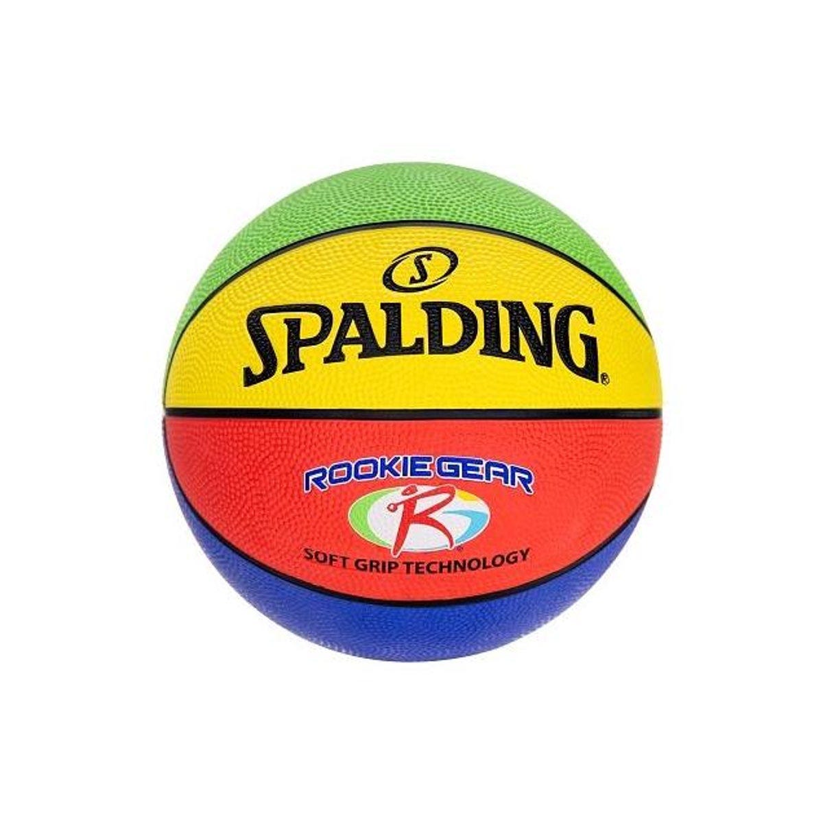 Spalding 27.5 In. Multi-Color Junior Rookie Gear Basketball
