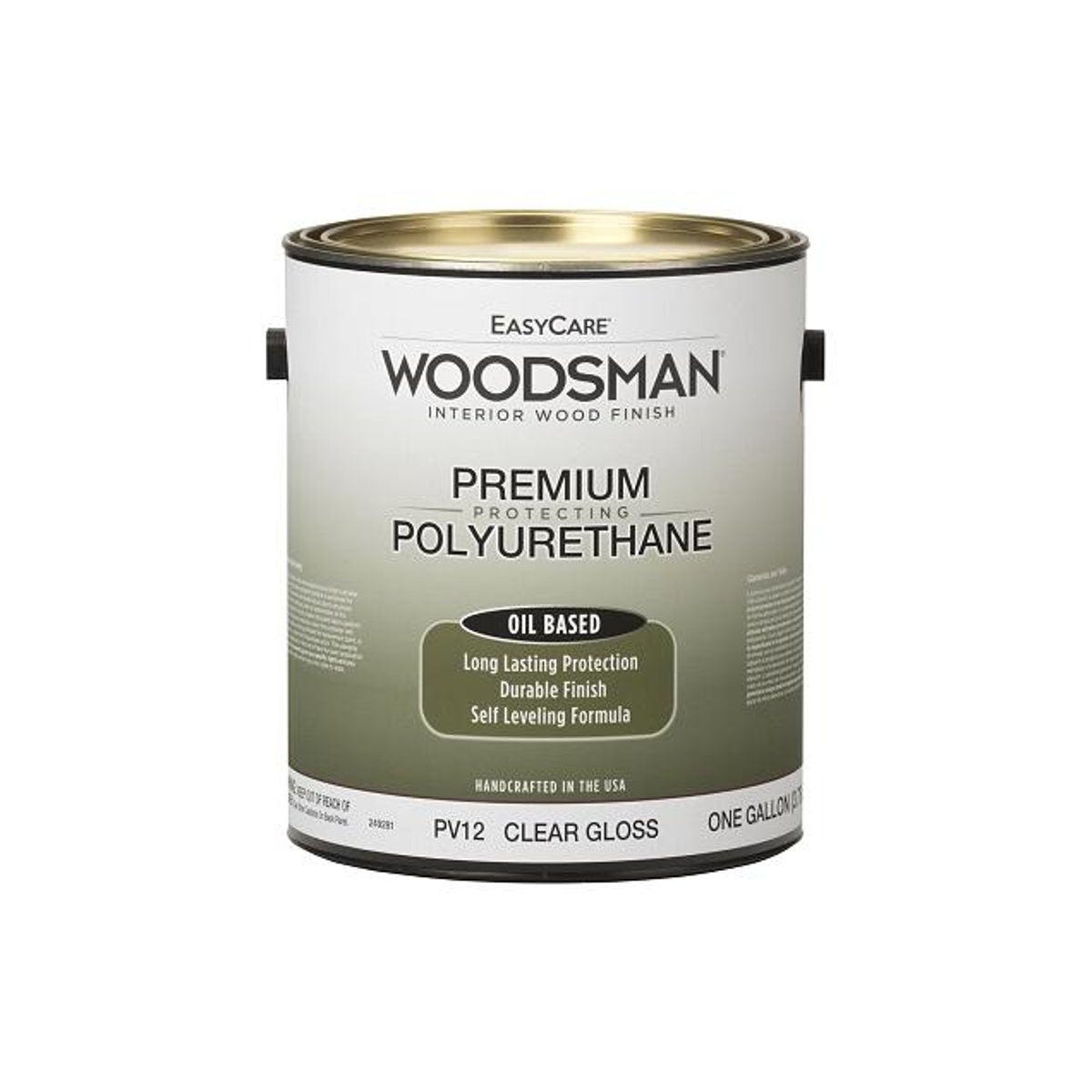 EasyCare Woodsman Fast Dry 12 oz. Spray Oil Base Varnish Polyurethane Interior Wood Finish, Clear Gloss