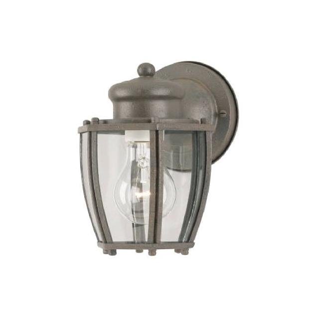 Westinghouse 100W Textured Rust Patina Wall-Mount Lantern Westinghouse 100W Textured Rust Patina Wall-Mount Lantern