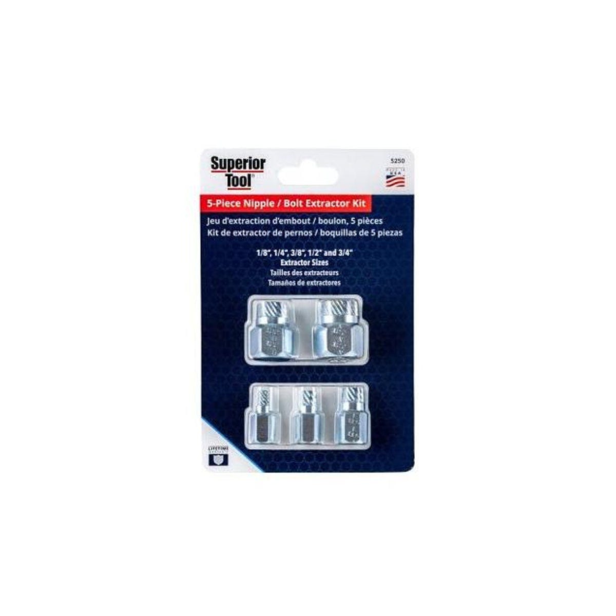 Superior Tool 5-Piece Plumber's Extractor Kit - photo 4 Superior Tool 5-Piece Plumber's Extractor Kit - photo 4