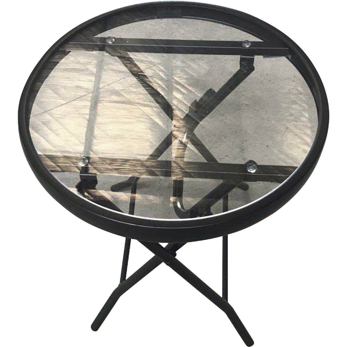 Four Seasons Courtyard Marbella 16 In. Round Steel Side Table Four Seasons Courtyard Marbella 16 In. Round Steel Side Table