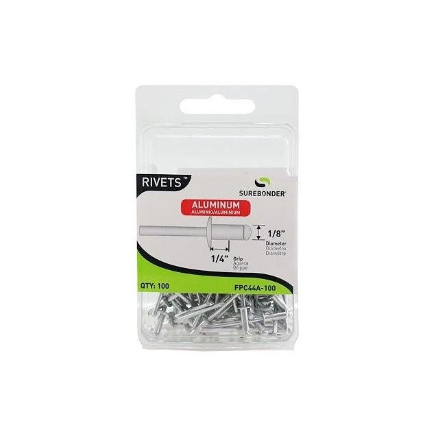 Surebonder Medium Aluminum Rivets (100-Pack)