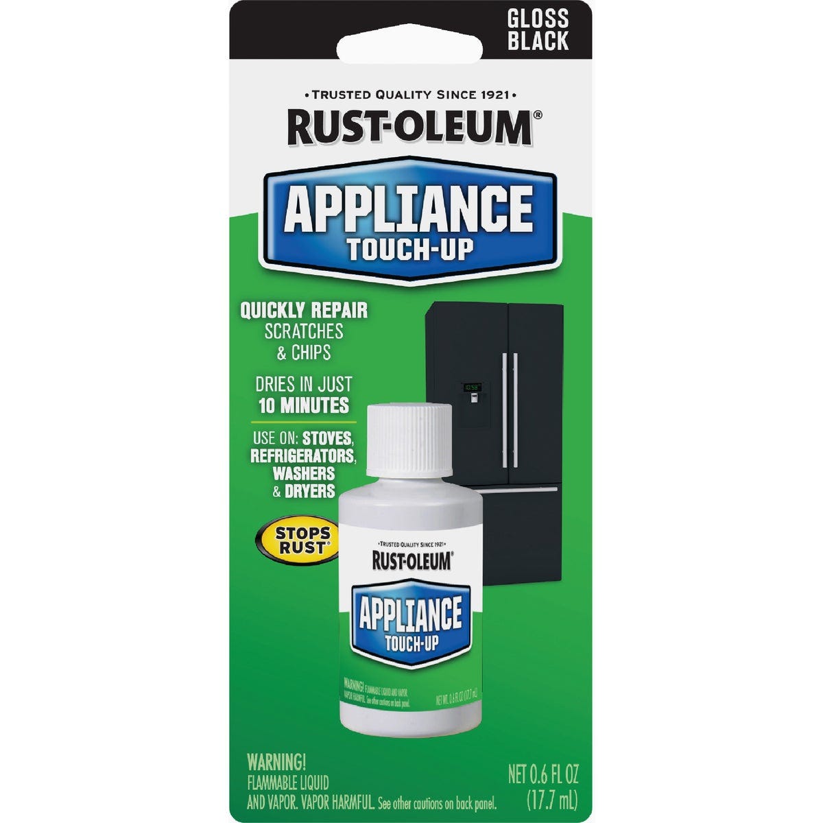 Rust-Oleum Specialty Appliance Black Gloss 0.6 Oz. Spray Paint - photo 7 Rust-Oleum Specialty Appliance Black Gloss 0.6 Oz. Spray Paint - photo 7