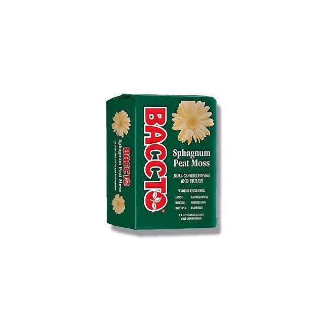 Baccto 2.2 Cu. Ft. Compressed Baled Sphagnum Peat Moss Baccto 2.2 Cu. Ft. Compressed Baled Sphagnum Peat Moss