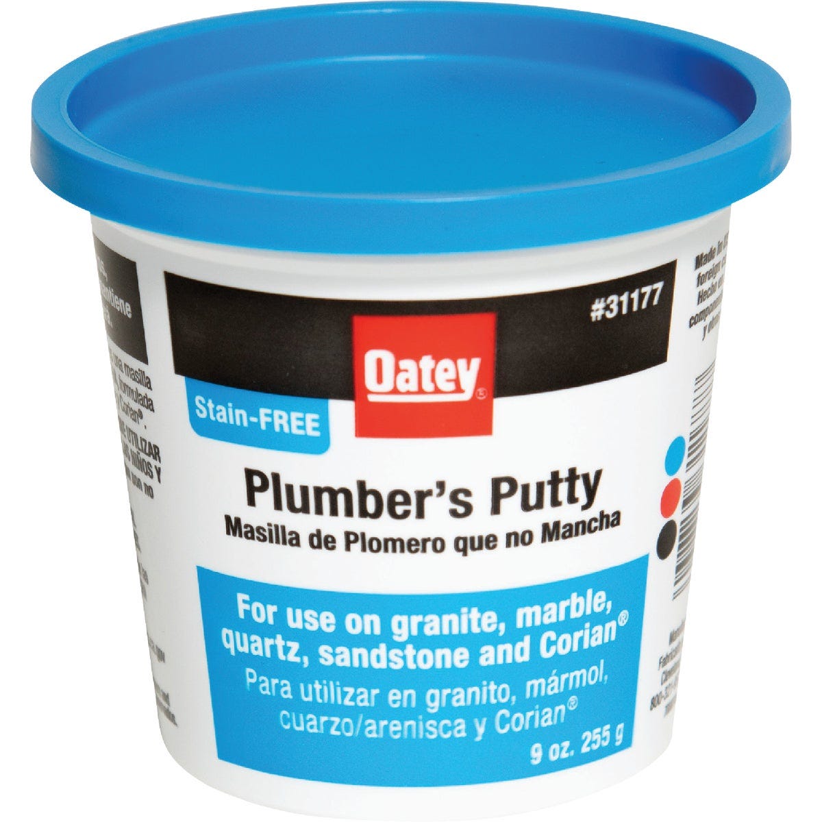 Oatey 9 Oz. Stain-Free Plumber's Putty Oatey 9 Oz. Stain-Free Plumber's Putty