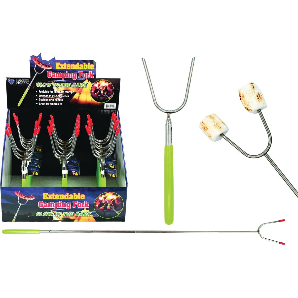 Diamond Visions 29 In. Extendable Camping Fork