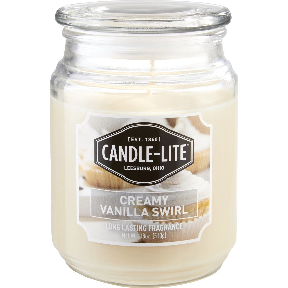 Candle-Lite Everyday 18 Oz. Creamy Vanilla Swirl Jar Candle Candle-Lite Everyday 18 Oz. Creamy Vanilla Swirl Jar Candle