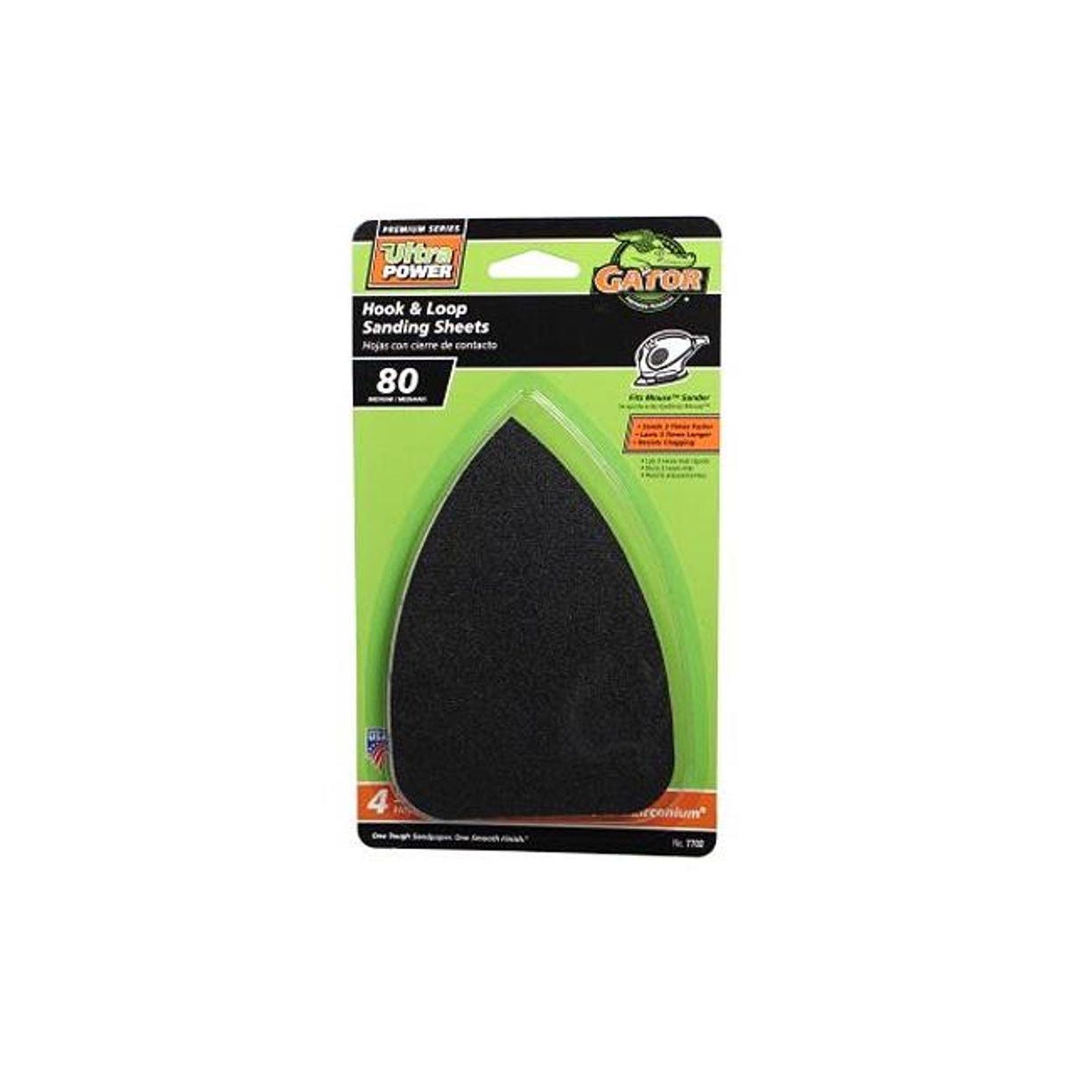 Gator 80-Grit Mouse Sandpaper (4-Pack) Gator 80-Grit Mouse Sandpaper (4-Pack)