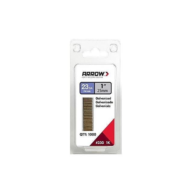 Arrow 1000-Ct. 1 In. 23-Gauge Collated Pin Nails
