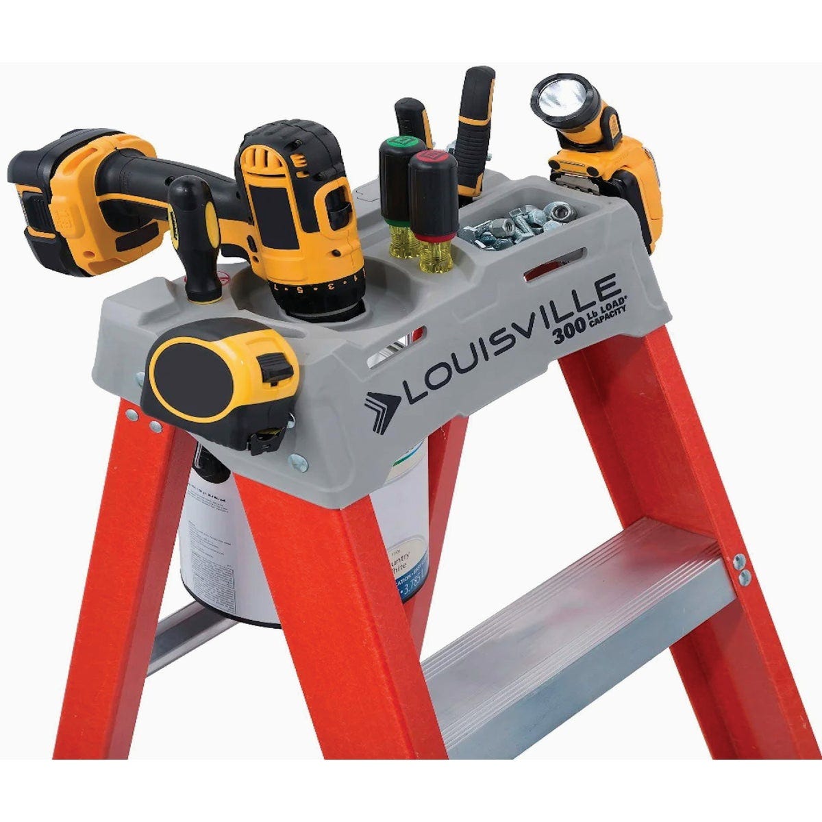 Louisville Ladder 6 Ft. Fiberglass Step Ladder with 300 Lb. Load Capacity Type IA Ladder Rating - photo 3 Louisville Ladder 6 Ft. Fiberglass Step Ladder with 300 Lb. Load Capacity Type IA Ladder Rating - photo 3