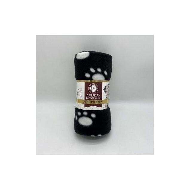 AKC 59 x 63 In. Paw Print in Assorted Colors Fleece Dog Blanket - photo 3 AKC 59 x 63 In. Paw Print in Assorted Colors Fleece Dog Blanket - photo 3