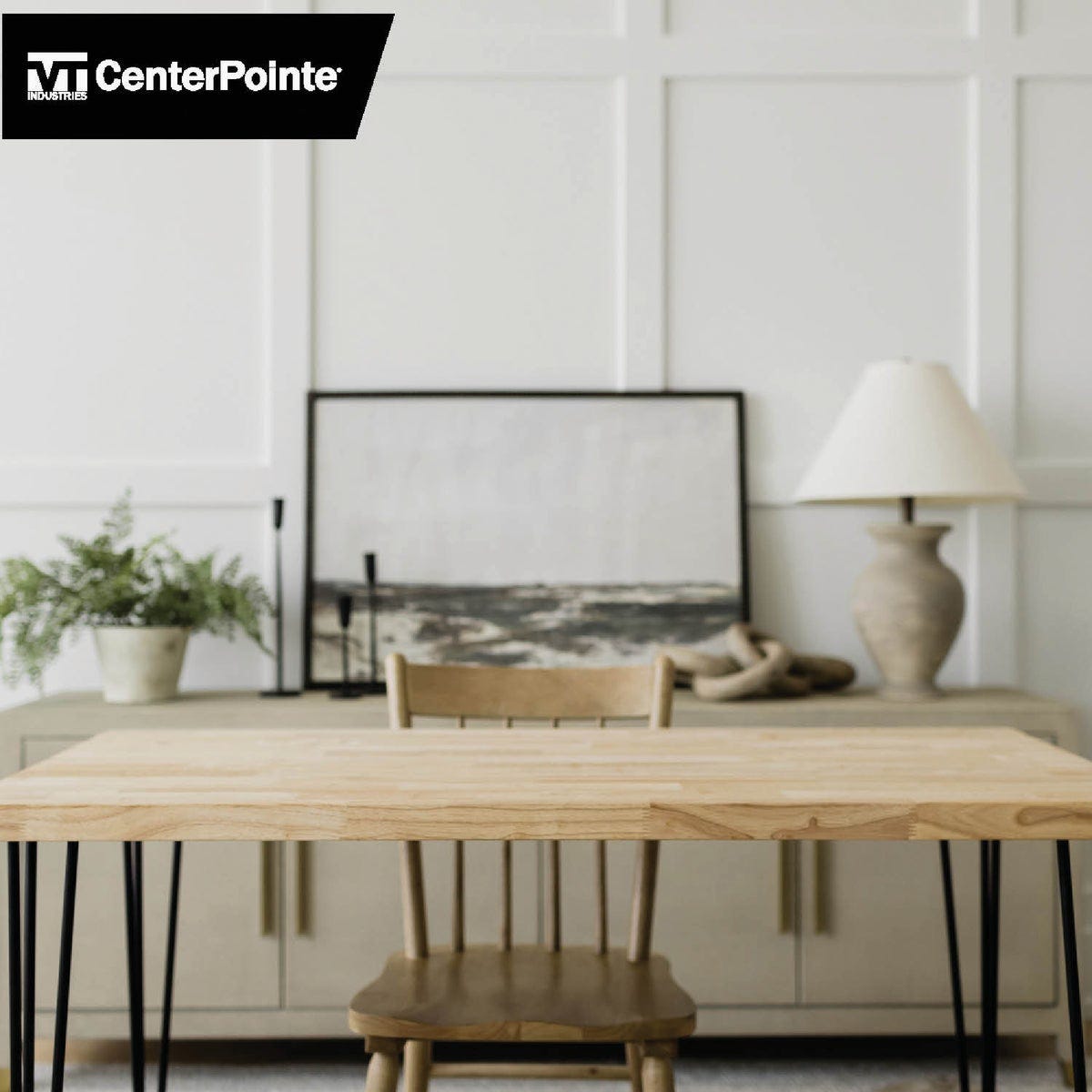 VT Industries CenterPointe 50 In. L x 25 In. D x 1.5 In. T Unfinished Hevea Wood Butcher Block Countertop with Square Edge - photo 7