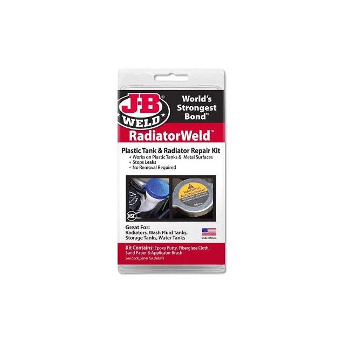 J-B Weld RadiatorWeld Plastic Tank/Radiator Repair Kit