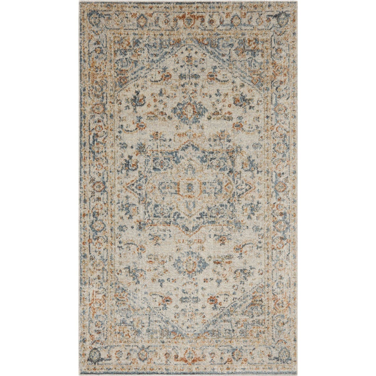 Mohawk Home Gatehouse Cream 24 In. x 96 In. Runner