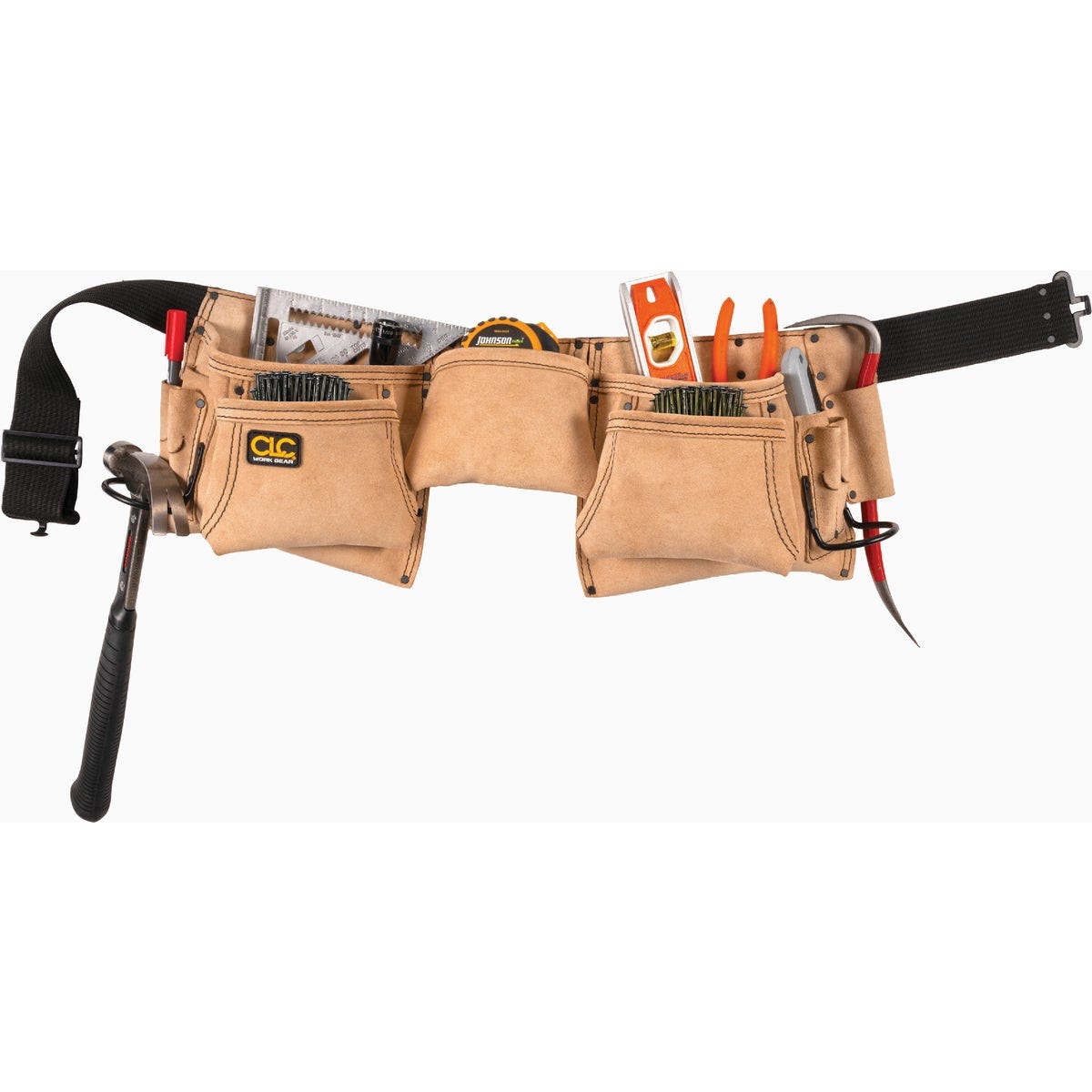 CLC 12-Pocket Suede Leather Heavy-Duty Carpenter Apron - photo 2