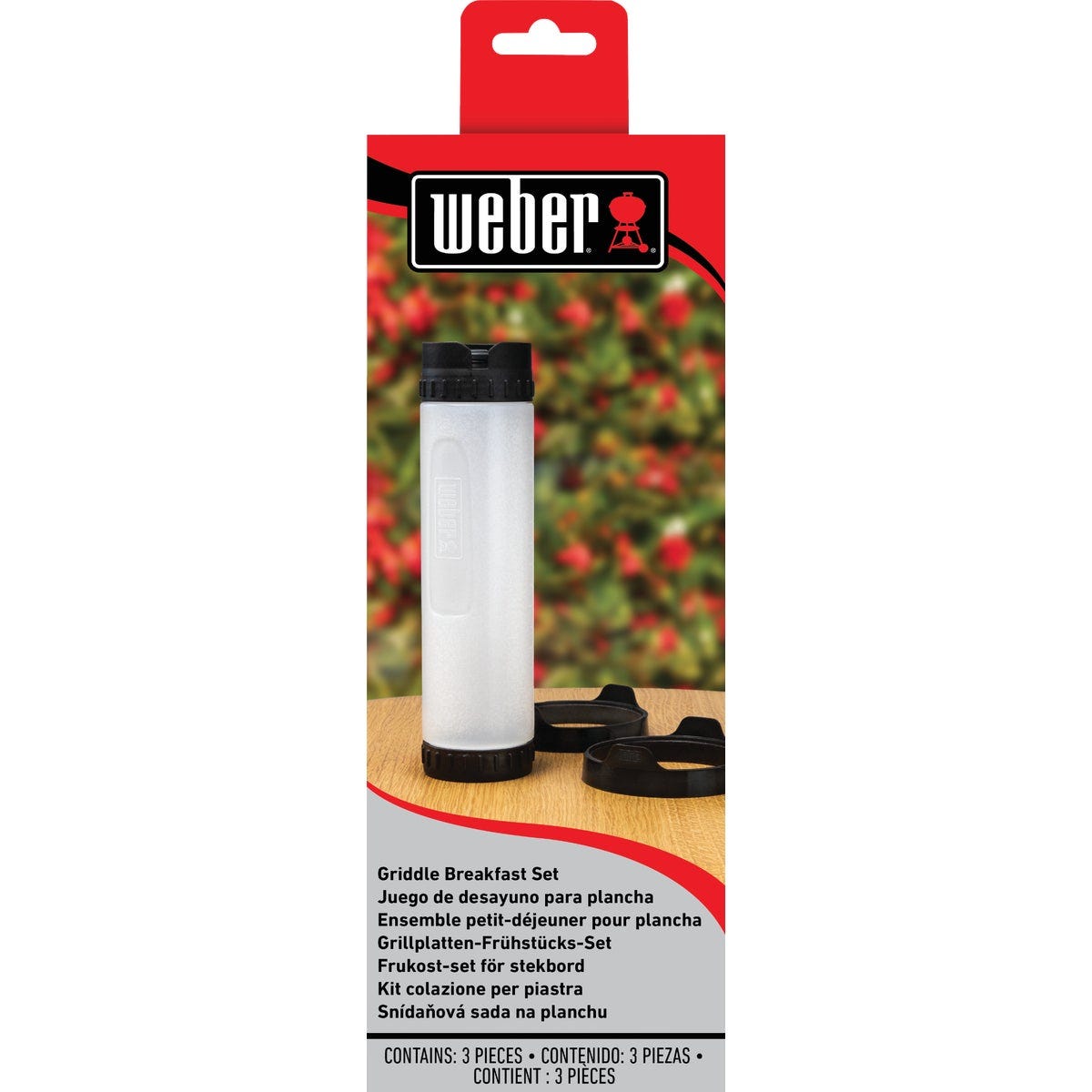 Weber 3-Piece Flat Top Griddle Breakfast Tool Set - photo 2 Weber 3-Piece Flat Top Griddle Breakfast Tool Set - photo 2