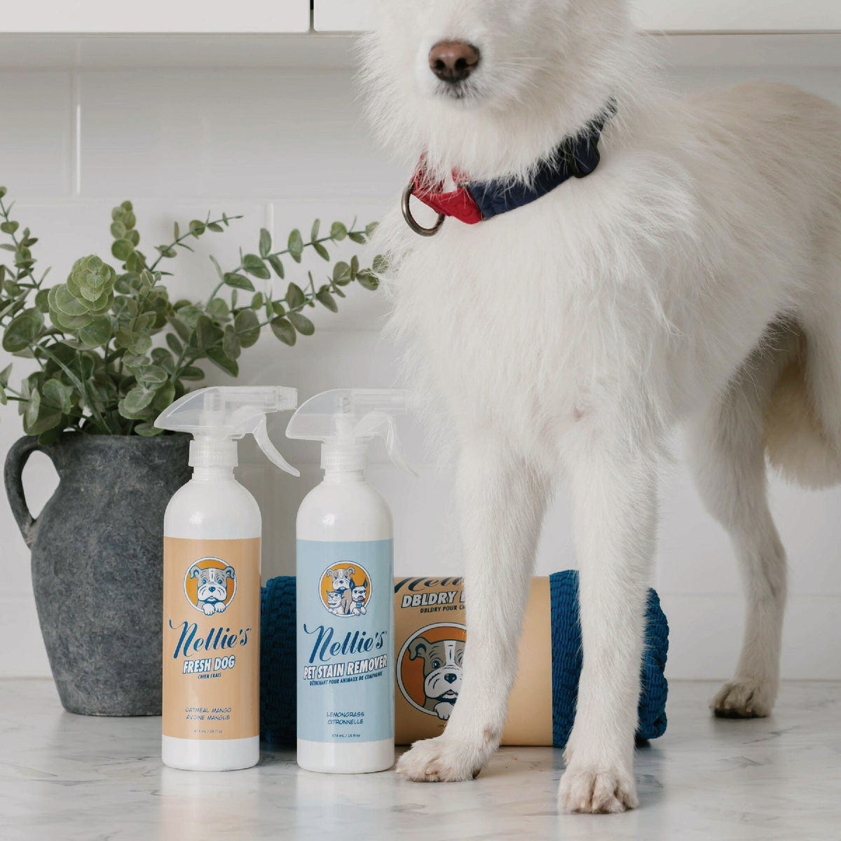 Nellie's Fresh Dog 16 Oz. Waterless Dog Shampoo - photo 4
