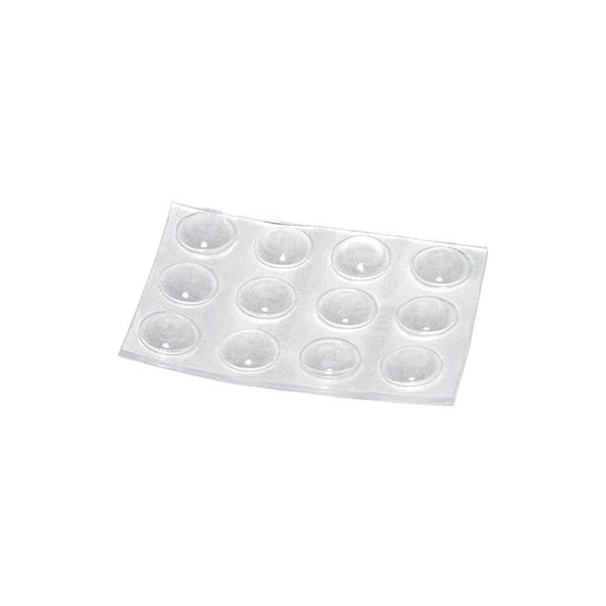 TruGuard 3/8 In. Self-Adhesive Clear Round Vinyl Bumpers (12-Pack) TruGuard 3/8 In. Self-Adhesive Clear Round Vinyl Bumpers (12-Pack)