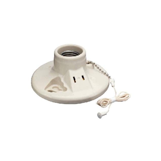 Legrand Pass & Seymour 125V 250W Incandescent Porcelain Lampholder