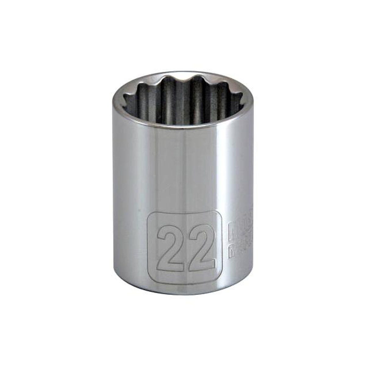 Master Mechanic 1/2 In. Drive 22mm 12-Point Socket