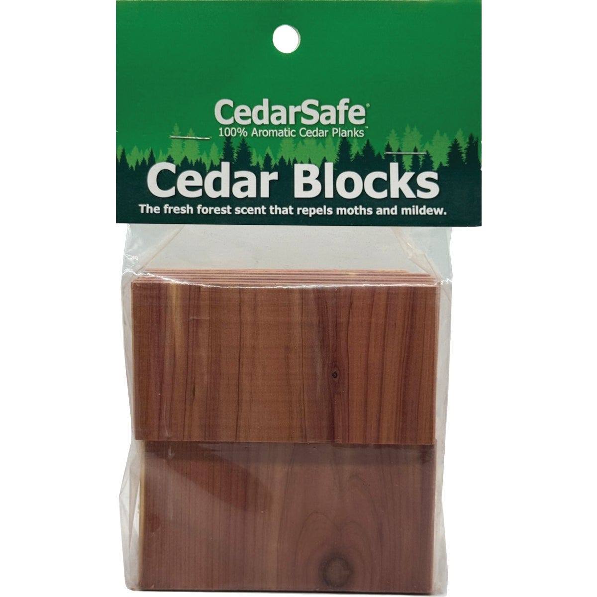 CedarSafe Aromatic Cedar 3 In. W. x 2.125 In. H. x .69 In. D. Cedar Blocks (16-Pack) CedarSafe Aromatic Cedar 3 In. W. x 2.125 In. H. x .69 In. D. Cedar Blocks (16-Pack)