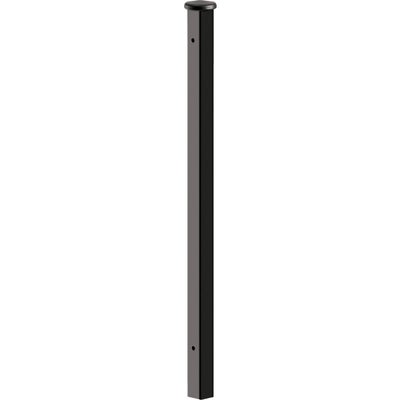 Flange De Support De Poteau Au Sol En Aluminium Noir 1-1/4 - Lot D'1 Pièce | Unbranded