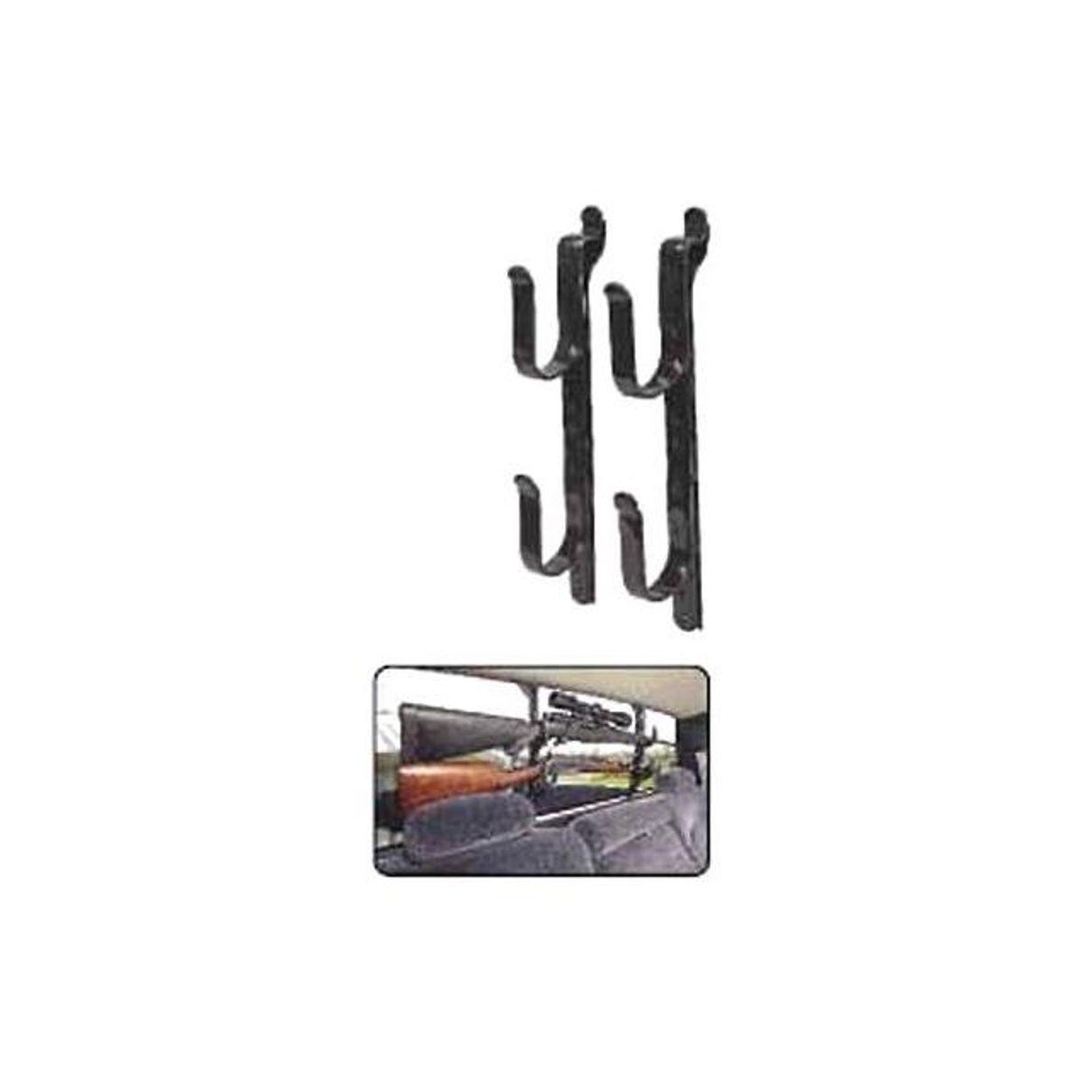 Allen 9 to 14 In. Black Metal Car Gun Rack