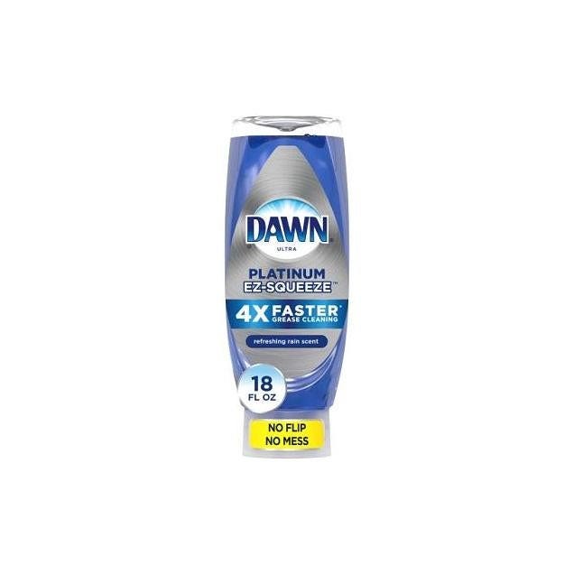 Dawn 18 Oz. EZ-Squeeze Platinum Refreshing Rain Liquid Dish Soap Dawn 18 Oz. EZ-Squeeze Platinum Refreshing Rain Liquid Dish Soap