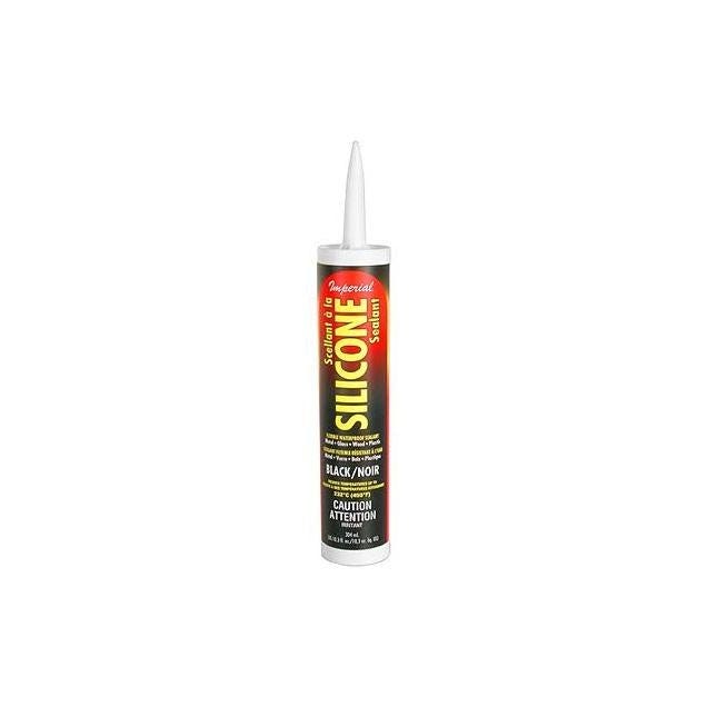 Imperial 10.3 Oz. Black Silicone Sealant Imperial 10.3 Oz. Black Silicone Sealant