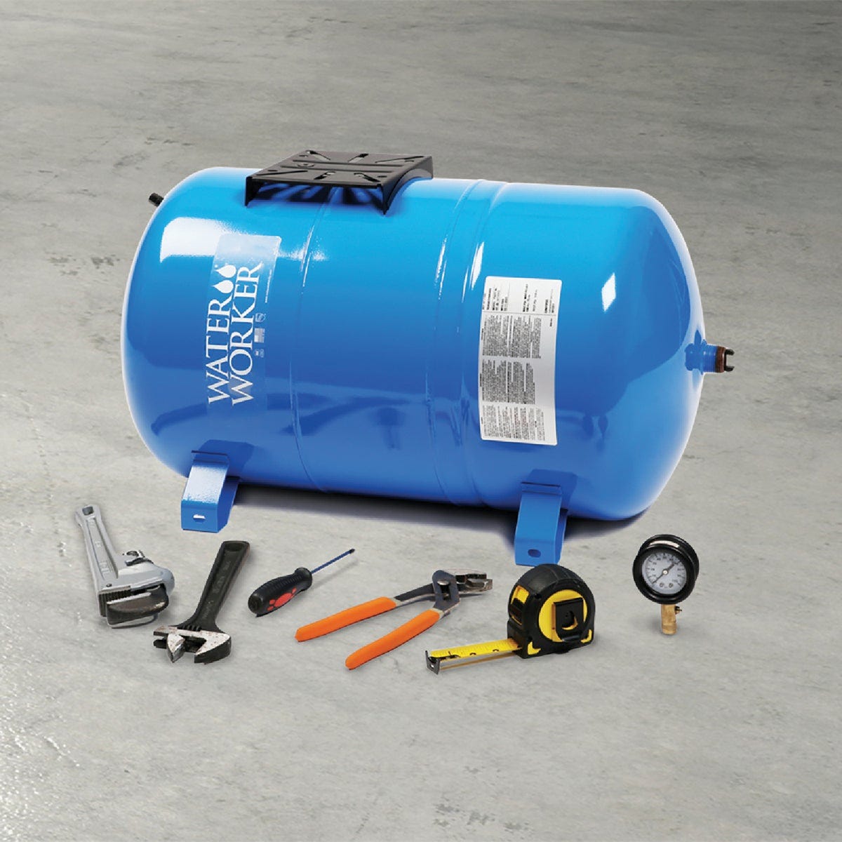 Water Worker 14 Gal. Horizontal Pre-Charged Well Pressure Tank - photo 2