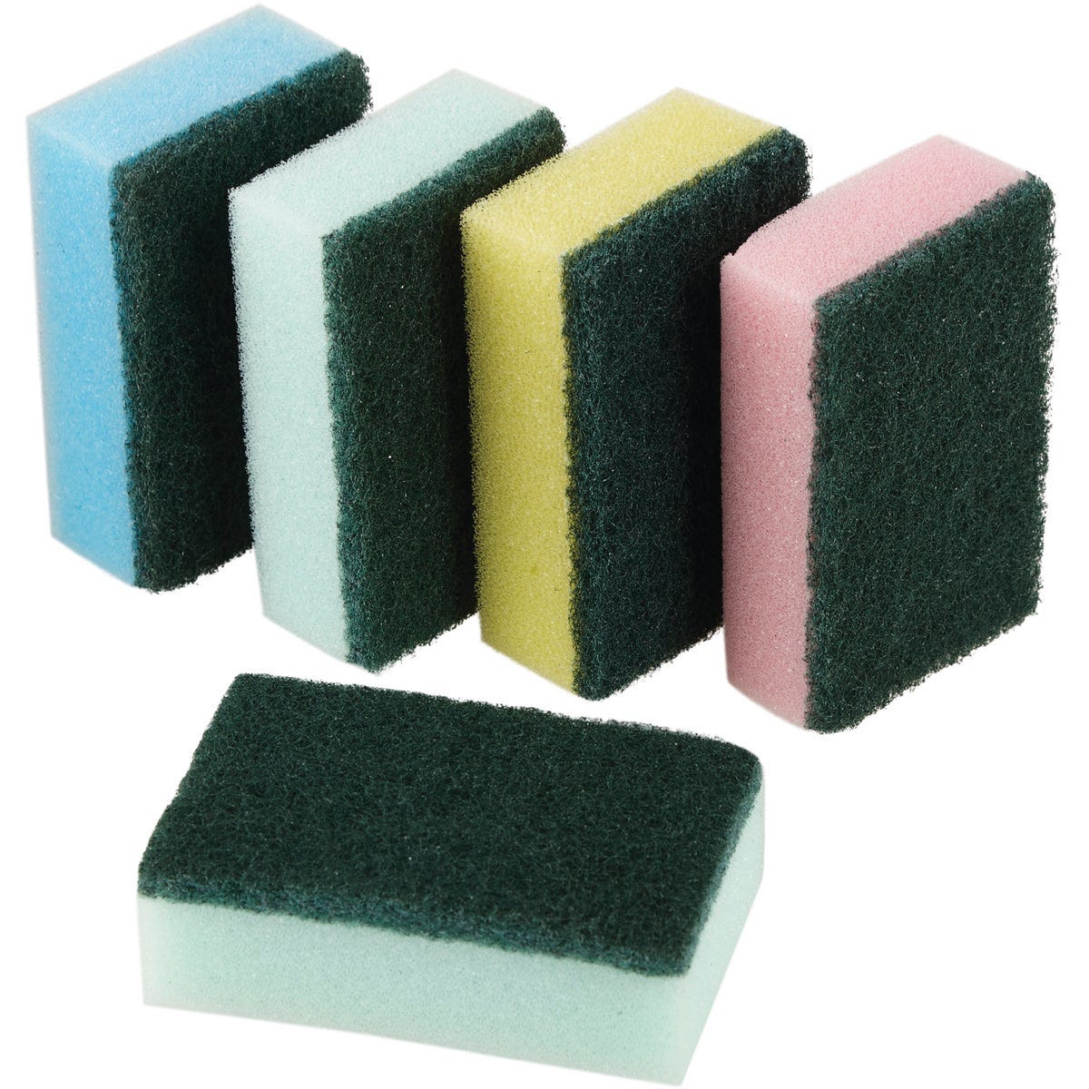 Smart Savers 3.7 In. x 2.36 In. Scrub Sponge (5-Pack) - photo 4 Smart Savers 3.7 In. x 2.36 In. Scrub Sponge (5-Pack) - photo 4