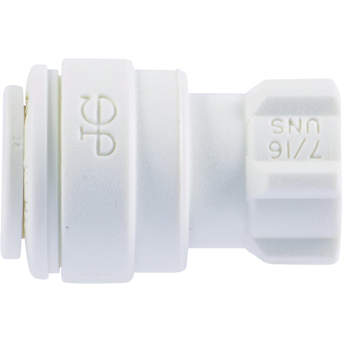 SharkBite John Guest 3/8 In. x 7/16 UNS Polypropylene Faucet Connector - photo 4 SharkBite John Guest 3/8 In. x 7/16 UNS Polypropylene Faucet Connector - photo 4