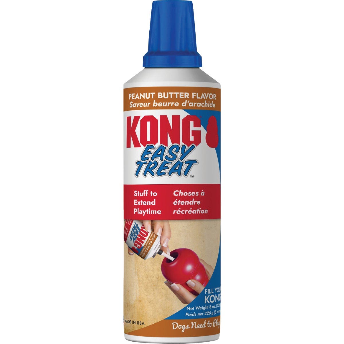 Kong Stuff'N Peanut Butter Flavor Paste Dog Treat, 8 Oz. Kong Stuff'N Peanut Butter Flavor Paste Dog Treat, 8 Oz.