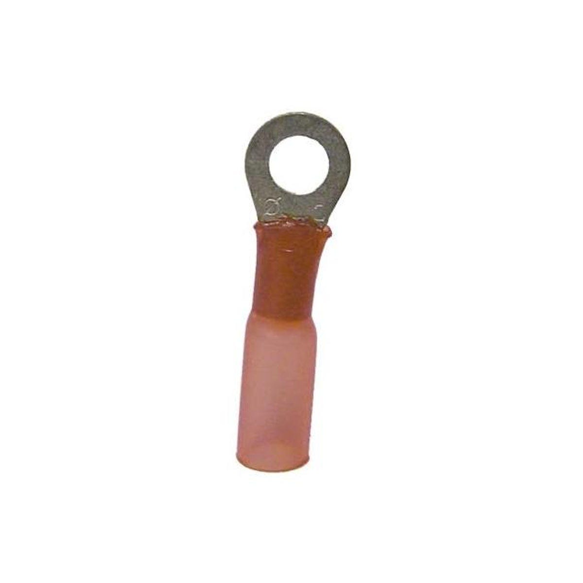 Gardner Bender 22 to 18 AWG 8 Stud Red Nylon Insulated Ring Terminals (3-Pack) Gardner Bender 22 to 18 AWG 8 Stud Red Nylon Insulated Ring Terminals (3-Pack)