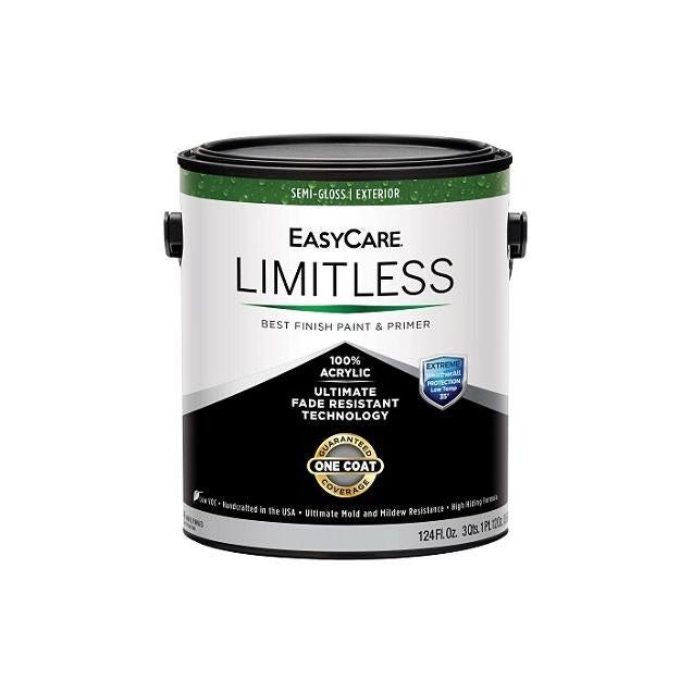 EasyCare WeatherAll Limitless 1 Gal. Tudor Brown Semi-Gloss Acrylic Latex Exterior House Paint & Primer