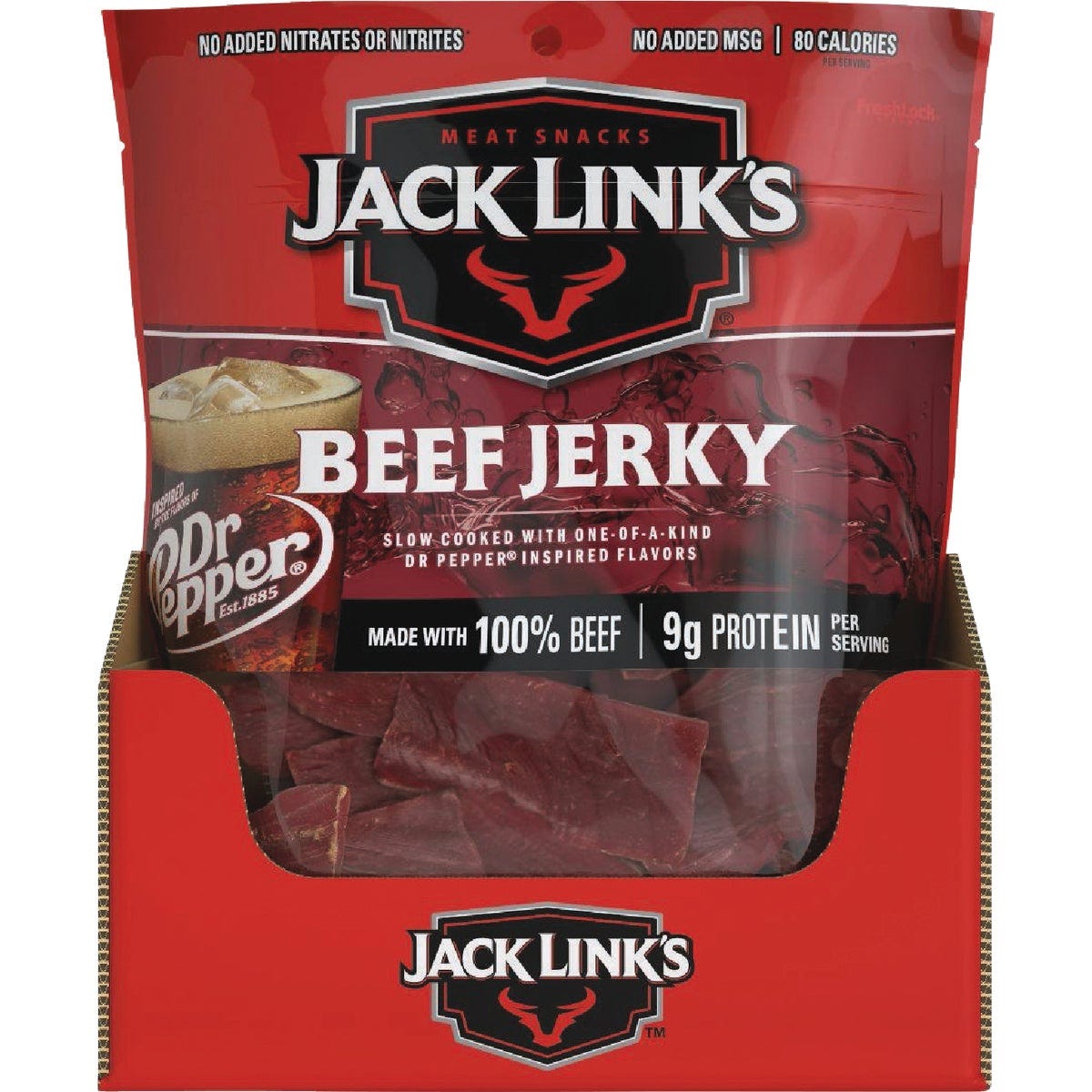 Jack Link's 2.85 Oz. Dr. Pepper Beef Jerky
