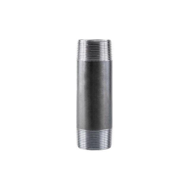 STZ 1-1/2 In. x 5-1/2 In. Steel Black Iron Nipple STZ 1-1/2 In. x 5-1/2 In. Steel Black Iron Nipple