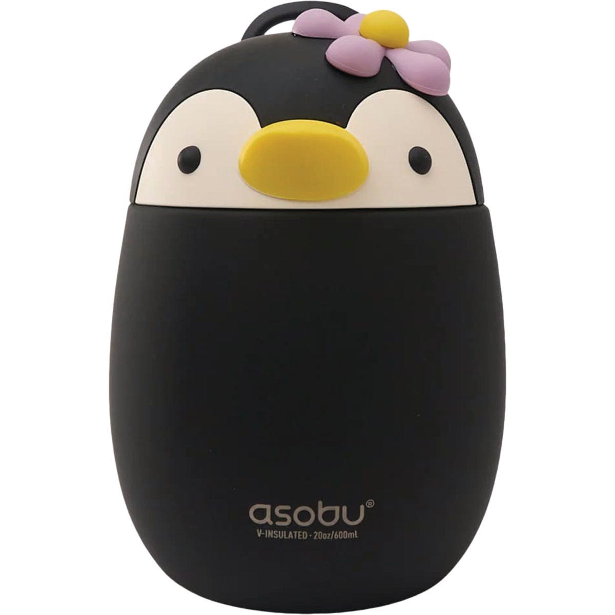 Ad-N-Art 20 Oz. Bestie Foodies Insulated Food Storage Jar, Penguin Ad-N-Art 20 Oz. Bestie Foodies Insulated Food Storage Jar, Penguin