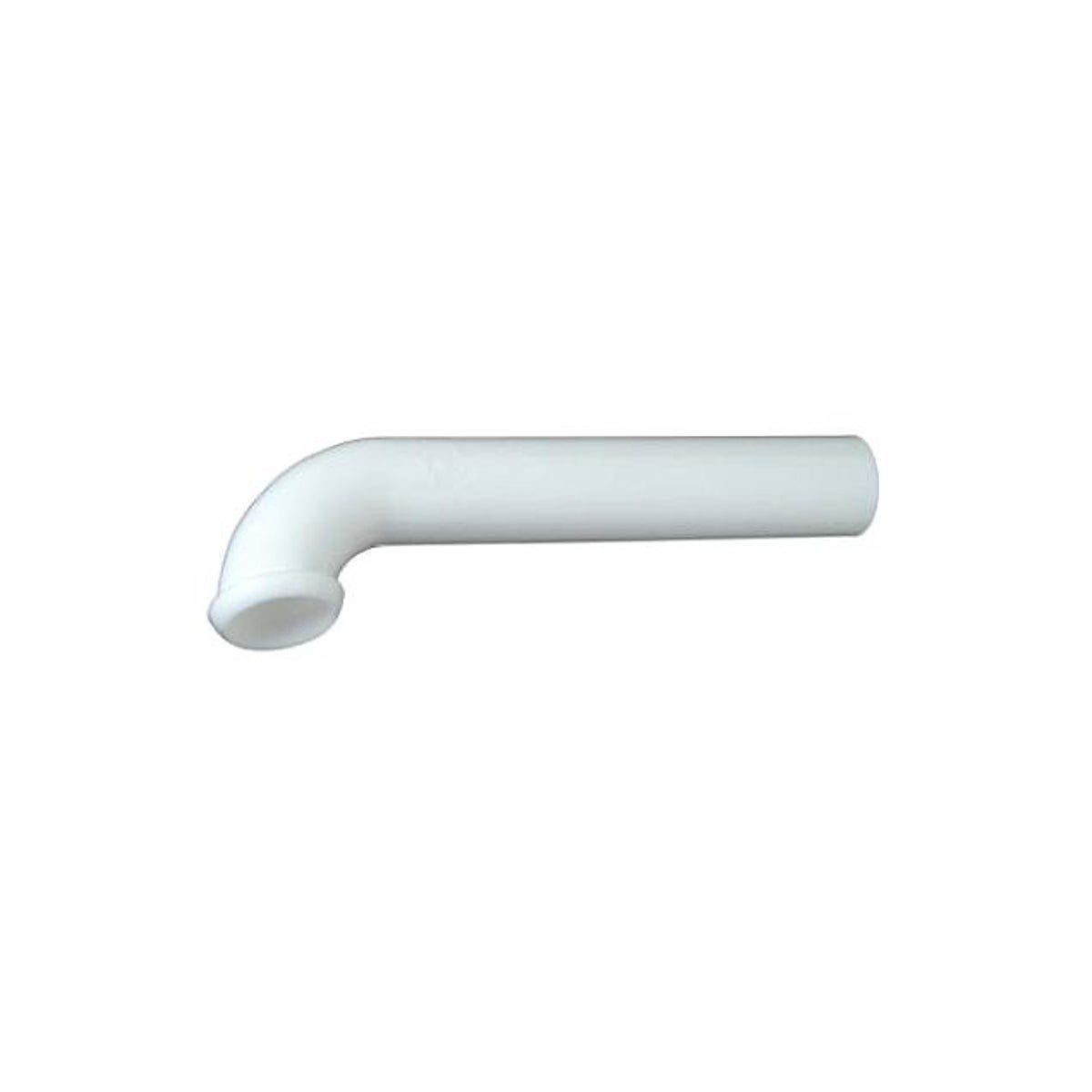Master Plumber 1-1/2 x 7 In. White Plastic Kitchen Drain Wall Tube
