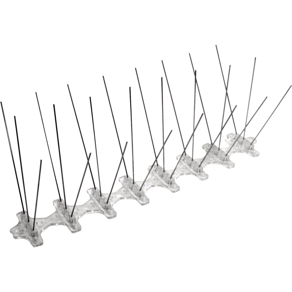 Bird-B-Gone 5 In. x 6 Ft. Stainless Steel Bird Repelling Spikes - photo 2 Bird-B-Gone 5 In. x 6 Ft. Stainless Steel Bird Repelling Spikes - photo 2