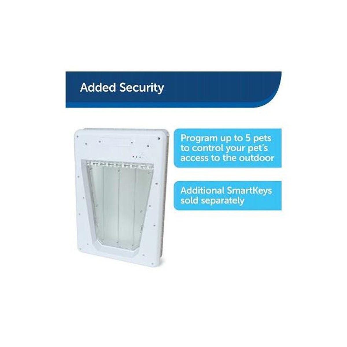 PetSafe 3 Modes Electronic SmartDoor Pet Door for Large Pets 7 - 100 Lb. - photo 4 PetSafe 3 Modes Electronic SmartDoor Pet Door for Large Pets 7 - 100 Lb. - photo 4